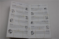 Player, Faldo & Miller Signed 1998 HOF Inaugural Dinner Program, Program & Menu - Sarazen Collection JSA ALOA