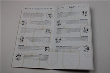 Player, Faldo & Miller Signed 1998 HOF Inaugural Dinner Program, Program & Menu - Sarazen Collection JSA ALOA