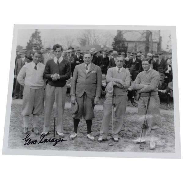 Gene Sarazen Signed Sarazen, Farrell & Hoddard Charlotte NC 1920s B&W Photo - Sarazen Collection JSA ALOA