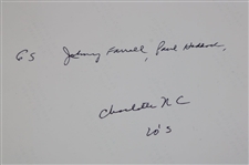 Gene Sarazen Signed Sarazen, Farrell & Hoddard Charlotte NC 1920's B&W Photo - Sarazen Collection JSA ALOA