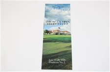 1999 U.S. Open At  Pinehurst Program, Ticket, Practice Round Map, Payne Stewart Winner 