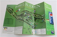 1999 U.S. Open At  Pinehurst Program, Ticket, Practice Round Map, Payne Stewart Winner 