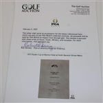 1973 Ryder Cup at Marine Hotel at North Berwick Dinner Menu