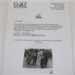 Horton Smith, Paul Runyan & Ed Dudley at 1933 Ryder Cup at Southport Wire Photo