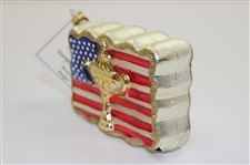 2001 Ryder Cup Team USA Captain Curtis Strange & Wife Sarah Gifted Terry Hill Ornament