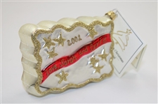 2001 Ryder Cup Team USA Captain Curtis Strange & Wife Sarah Gifted Terry Hill Ornament