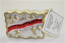 2001 Ryder Cup Team USA Captain Curtis Strange & Wife Sarah Gifted Terry Hill Ornament