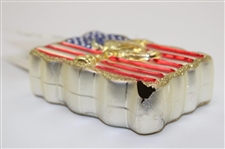 2001 Ryder Cup Team USA Captain Curtis Strange & Wife Sarah Gifted Terry Hill Ornament