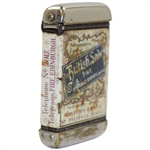 British Saw Fire Insurance Company Lighter With Golfer