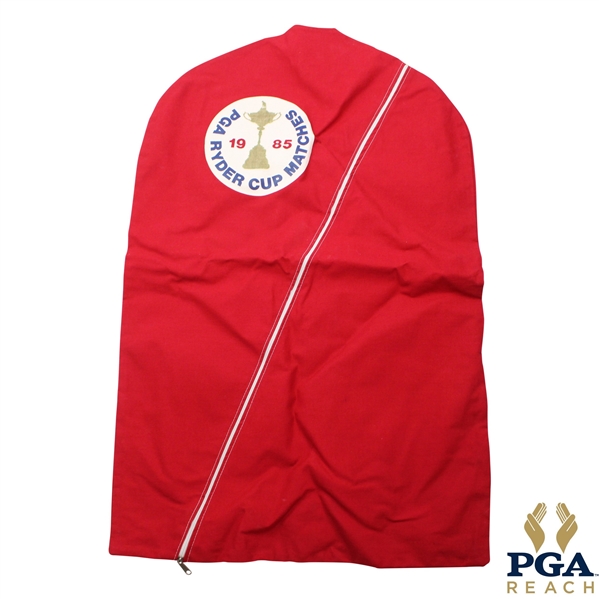 1985 PGA Ryder Cup Matches Red Jacket Carry Bag