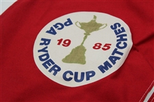 1985 PGA Ryder Cup Matches Red Jacket Carry Bag