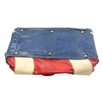 1973 Ryder Cup Team USA Issued Red, White & Blue Leather Duffel Bag
