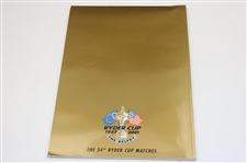 1983, 1987, 1986, 2001, 2002 & 2006 Ryder Cup Official Programs