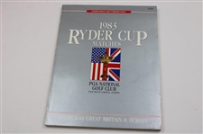 1983, 1987, 1986, 2001, 2002 & 2006 Ryder Cup Official Programs
