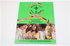 1983, 1987, 1986, 2001, 2002 & 2006 Ryder Cup Official Programs