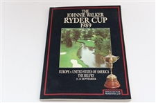 1983, 1987, 1986, 2001, 2002 & 2006 Ryder Cup Official Programs