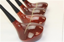 1-2-3-4 Woods Set Macgregor Tourney Oil Hardened 693