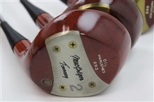 1-2-3-4 Woods Set Macgregor Tourney Oil Hardened 693