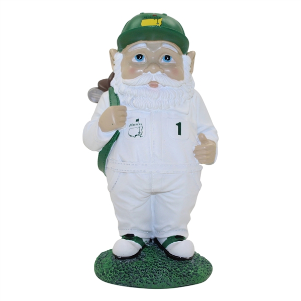 Undated Masters Tournament Ltd Ed Miniature Caddy Gnome in Original Box