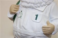 Undated Masters Tournament Ltd Ed Miniature Caddy Gnome in Original Box