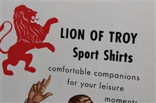 Lion Of Troy Sports Shirts Countertop Advertisement