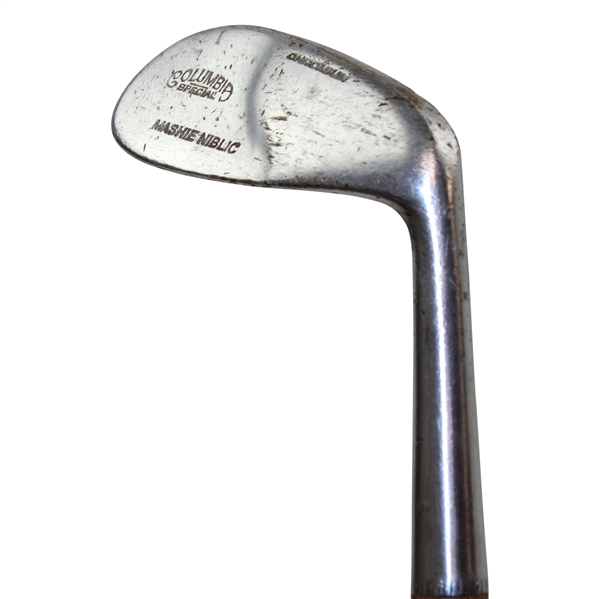 Columbia Special Chromium Mashie Niblic with Dot Punched Face