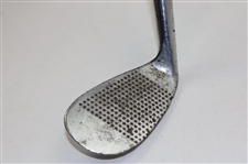 Columbia Special Chromium Mashie Niblic with Dot Punched Face