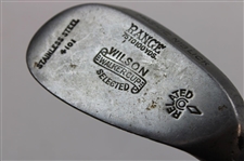 Wilson Walker Cup Selected Stainless Steel 4101 Mashie Niblick w/Shaft Sticker