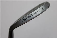 Wilson Walker Cup Selected Stainless Steel 4101 Mashie Niblick w/Shaft Sticker