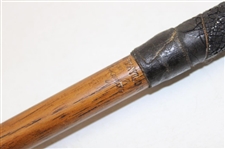 Cann 7 Taylor JH Taylor Niblick w/Dick Stark & Spalding Kro-Flite Irons
