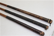 Cann 7 Taylor JH Taylor Niblick w/Dick Stark & Spalding Kro-Flite Irons