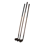Cann 7 Taylor JH Taylor Niblick w/Dick Stark & Spalding Kro-Flite Irons
