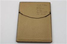 Donald Ross Photo Gifted from Royal Dornoch GC Secretary John Duncan - Framed