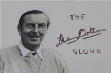 Henry Cotton Signed 'The Henry Cotton Glove: The Tacky Glove' Photo JSA ALOA