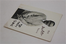 Henry Cotton Signed 'The Henry Cotton Glove: The Tacky Glove' Photo JSA ALOA