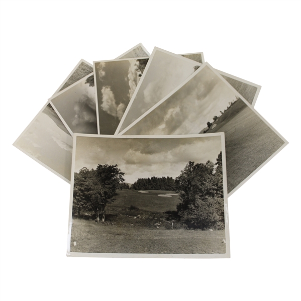 Six (6) B&W Photographs of Rangeley Lake by M. Switzer  - From Alex Morrison Collection