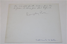Six (6) B&W Photographs of Rangeley Lake by M. Switzer  - From Alex Morrison Collection
