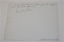 Six (6) B&W Photographs of Rangeley Lake by M. Switzer  - From Alex Morrison Collection