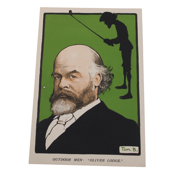 c1905 Tom Browne Oliver Lodge Print