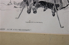 Gison Gems Publications From Life Series No. 24 'Is A Caddy Always Necessary?'