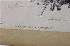 Gison Gems Publications From Life Series No. 24 'Is A Caddy Always Necessary?'
