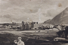 Life Association of Scotland North Berwick Links Perfection Bunker Michael Brown Print On Board
