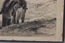 Life Association of Scotland Hoylake Punch Bowl Hole Michael Brown Print On Board