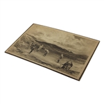 Life Association of Scotland Hoylake Punch Bowl Hole Michael Brown Print On Board