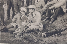 Life Association of Scotland Surviving Open Champions As of 1905 Michael Brown Print On Board