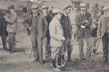 Life Association of Scotland Surviving Open Champions As of 1905 Michael Brown Print On Board