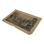 Life Association of Scotland Surviving Open Champions As of 1905 Michael Brown Print On Board