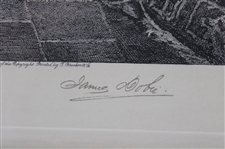 1915 W. Dendy Sadler & James Dobie Practicing Inside Print - Framed