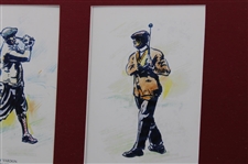 James Braid, Harry Vardon & John Henry Taylor Presentation Piece Presented To PGA Of America
