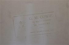 Willie Auchterlonie & Sandy Herd C.M. Cowie St Andrews Photo On Board